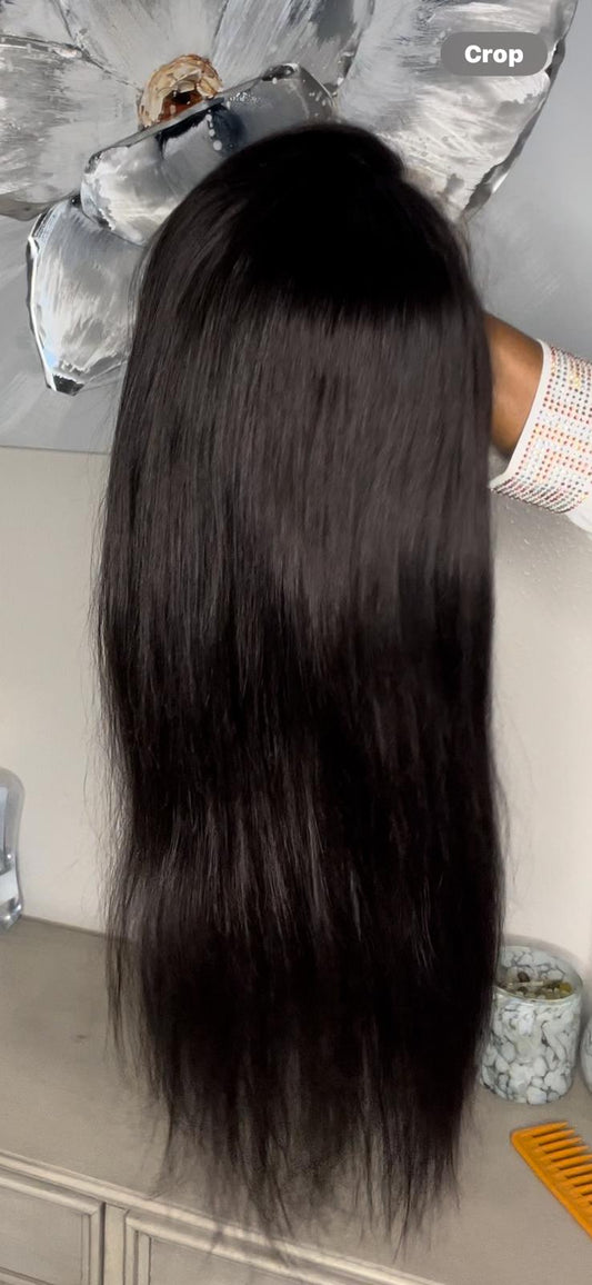 28 inches straight wig with 4*4 HD closure